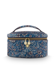 PIP Studio Kosmetiktasche Cleo Beauty Case Quilted daisy Dreams Blue Kulturtasche Sommerkollektion 2025