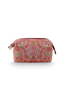PIP Studio Kosmetiktasche Cooper Cosmetic Purse Medium Jabali Red 22.5x9.5x15cm Sommerkollektion 2025