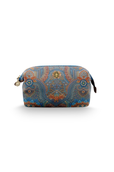 PIP Studio Kosmetiktasche Cooper Cosmetic Purse Medium Jabali Blue 22.5x9.5x15cm Sommerkollektion 2025