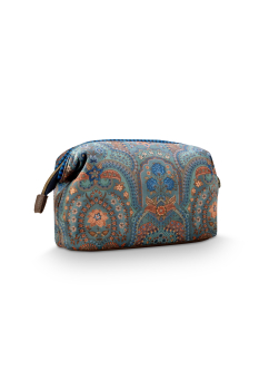 PIP Studio Kosmetiktasche Cooper Cosmetic Purse Medium Jabali Blue 22.5x9.5x15cm Sommerkollektion 2025