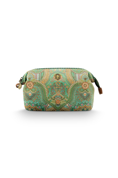 PIP Studio Kosmetiktasche Cooper Cosmetic Purse Medium Jabali Green 22.5x9.5x15cm Sommerkollektion 2025