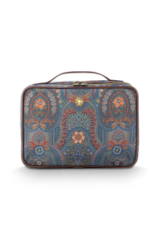 PIP Studio Kosmetiktasche Casey Beauty Case Jabali Blue 27x10x19cm