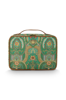 PIP Studio Kosmetiktasche Casey Beauty Case Jabali Green 27x10x19cm