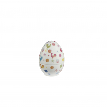 Goebel Fitz and Floyd Bunte Osterzeit Dose Ostern NEUHEIT 2020 Osterei Porzellan Eidose 8 cm