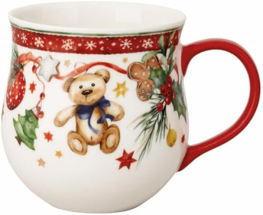 Hutschenreuther Weihnachten Becher mit Henkel Teddybär Porzellantasse 2026