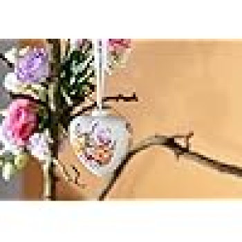 Preview: Rosenthal Hutschenreuther Porzellan Das Herz 2026 Ostern Jahresherz mit Hase und Tulpen