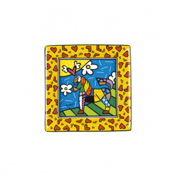 Goebel Schale Dancer 8 x 8 cm Romero Britto Pop Art ANGEBOT