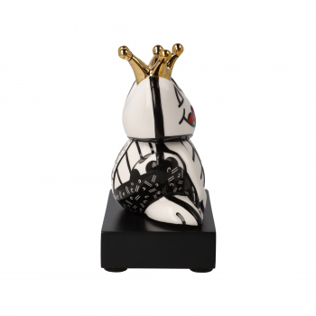 Goebel Romaro Britto Golden Prince Frosch Figur Künstler