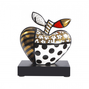 Goebel Golden Big Apple Romero Britto Figur Künstler Porzellan NEUHEIT 2024