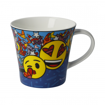 Goebel I love you - emoji® BY BRITTO®! - Tasse NEUHEIT 2020 Teetasse Kaffeetasse