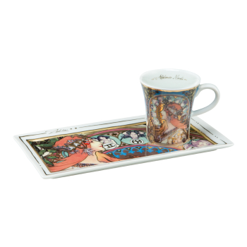 Goebel Sternzeichen - Espresso Set Alphonse Mucha Künstler ANGEBOT