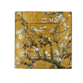 Goebel Schale Mandelbaum 16 x 16 cm gold Vincent van Gogh NEUHEIT 2020