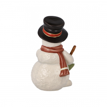 Goebel Schneemann mit Schirm Mein kleiner Kristall mit Swarovski® Tropfen NEUHEIT 2021