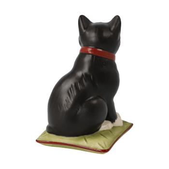 Goebel Mein Lieblingsplatz Katze auf Kissen mit Herz am Halsband Weihnachten Figur NEUHEIT 2024