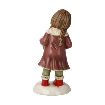 Goebel Ein Kranz zum Advent Winterwald Wintermärchen Mädchen mit Weihnachtskranz NEUHEIT 2025