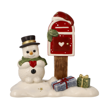 Goebel Schneemann Weihnachtsgrüße NEUHEIT 2026 Porzellanfigur Weihnachten