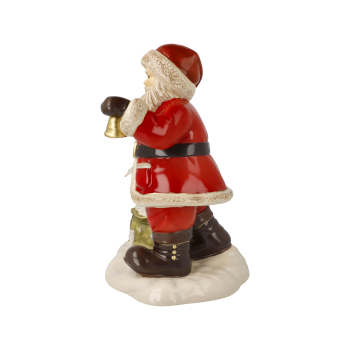 Preview: Goebel Weihnachtsmann - Wünsche werden war NEUHEIT 2026 Weihnachtsmann mit Sack Wunschzettel Porzellanfigur Weihnachten limitierte Edition