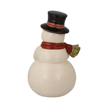 Preview: Goebel Schneemann - Glücksherz - NEUHEIT 2026 Weihnachten limitierte Edition Porzellanfigur