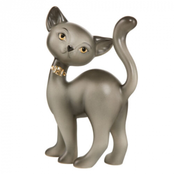 Goebel Korat Kitty charming Kitty de luxe Katze limitiert mit Swarovski® Steinen ANGEBOT Porzellankatze mit Zertifikat