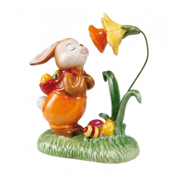 Goebel Die duftet aber gut Hase ANGEBOT Ostern Goebelhase