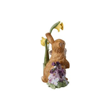 Goebel Frühlingserwachen Frühlingsedition 2023 Hasen mit Blumen - limitierte Edition