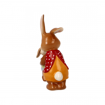 Goebel Figur Hasenfamilie - Frechdachs- Ostern Hasenpapa mit Hasenkind