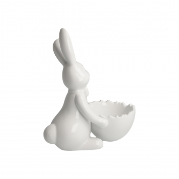 Goebel Figur Hase mit Schale Snow White  Sweet Boy NEUHEIT 2024