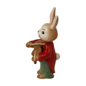 Goebel Figur Hase - Kleiner Violinist - Musikanten Ostern NEUHEIT 2025 Hase mit Violine Geige