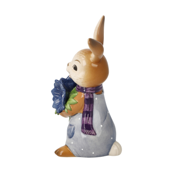 Goebel Hase Kleiner Kavalier NEUHEIT 2025 Hase mit Blumen und Kristallsteinen