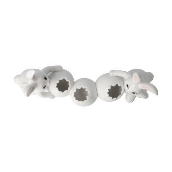 Goebel  Hasen mit Vase Snow White - Spring Feelings NEUHEIT 2025