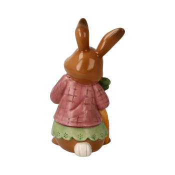 Preview: Goebel Hasenmädchen Aus Nachbars Garten Porzellanhase NEUHEIT 2025 Hase mit Möhrchen
