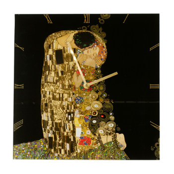 Goebel Wanduhr Der Kuss Gustav Klimt Motiv Uhr Artis Orbis