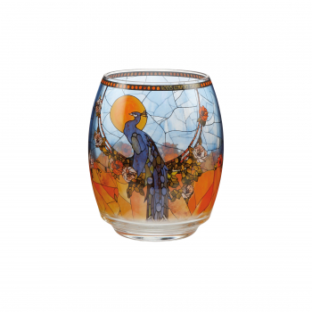 Goebel Pfau Windlicht Glas Louis Comfort Tiffany Teelicht Teelichhalter ANGEBOT