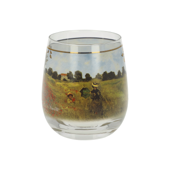 Goebel Windlicht Claude Monet Mohnfeld Teelicht Glas NEUHEIT 2025