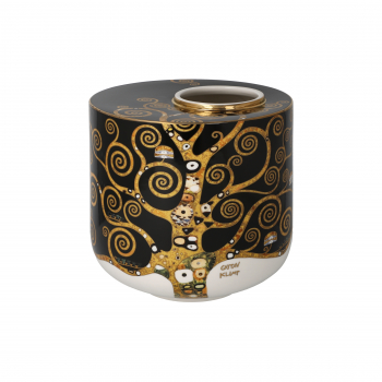Goebel Der Lebensbaum Vase 16 cm Gustav Klimt Künstler Motiv Porzellanvase NEUHEIT 2024 Blumenvase