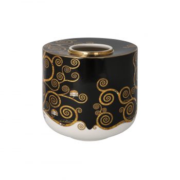 Goebel Der Lebensbaum Vase 16 cm Gustav Klimt Künstler Motiv Porzellanvase NEUHEIT 2024 Blumenvase