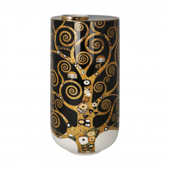 Goebel Der Lebensbaum Vase 25,50 cm Gustav Klimt Künstler Motiv Porzellanvase NEUHEIT 2024 Blumenvase