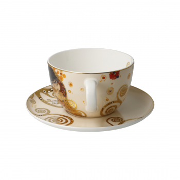Goebel Der Kuss Gustav Klimt Künstler Jumbotasse Tasse Teetasse Cappuccinotasse NEUHEIT 2024 Porzellan