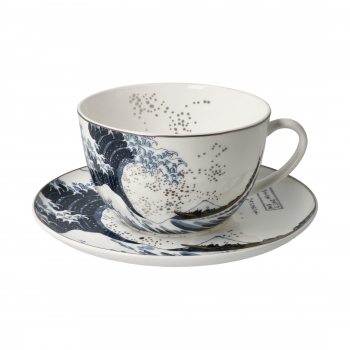 Goebel Die Welle Katsushika Hokusai Jumbotasse Tasse Teetasse Cappuccinotasse NEUHEIT 2024 Porzellan