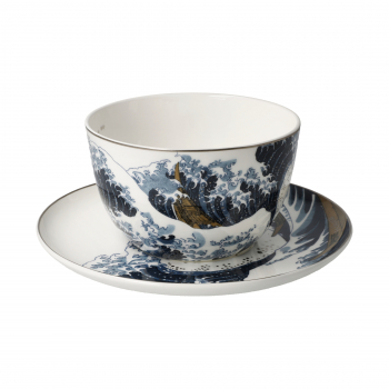 Goebel Die Welle Katsushika Hokusai Jumbotasse Tasse Teetasse Cappuccinotasse NEUHEIT 2024 Porzellan