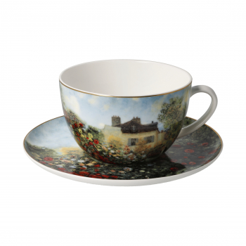 Goebel Das Künstlerhaus Claude Monet Künstler Jumbotasse Tasse Teetasse Cappuccinotasse NEUHEIT 2024 Porzellan