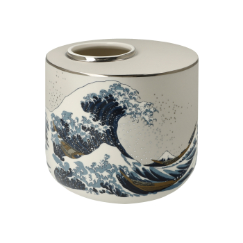 Goebel Die Große Welle Vase 16 cm Katsushika Hokusai Künstler Motiv Porzellanvase NEUHEIT 2025 Blumenvase