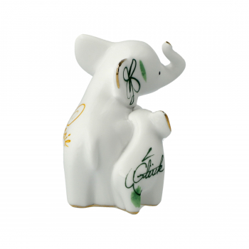 Goebel Mini Elefant in Love Glück & Harmonie Elephant de luxe Figur ANGEBOT aus dem Display