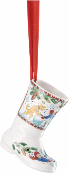 Rosenthal Hutschenreuther Porzellanstiefel Weihnachtsstiefel 2025 Weihnachtsspiele Porzellan Stiefel