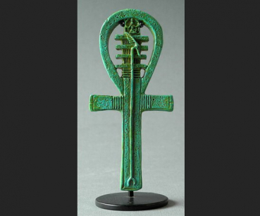 Art Egyptian Djed-Pillar Amulet - Ägyptisches Amulett Museumsreblikat
