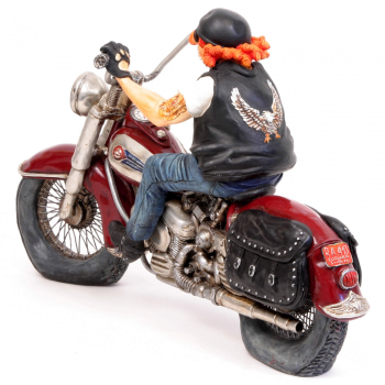 Guillermo Forchino FO85031 The Biker 25cm Figur Comic Art Geschenkidee Motorradfahrer