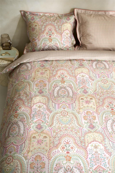 PIP STUDIO Jabali Flower Coral Bettwäsche 135x200cm Kopfkissen und Bettbezug