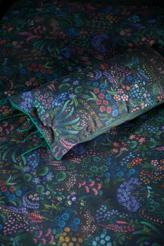 PIP STUDIO Querida Dark Blue Bettwäsche 135x200cm Kopfkissen und Bettbezug