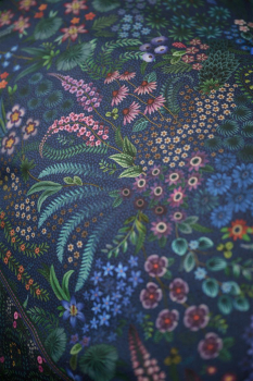 PIP STUDIO Querida Dark Blue Bettwäsche 135x200cm Kopfkissen und Bettbezug
