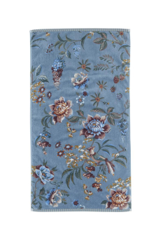 Pip studio Secret Garden Blue Handtuch 55x100cm blau